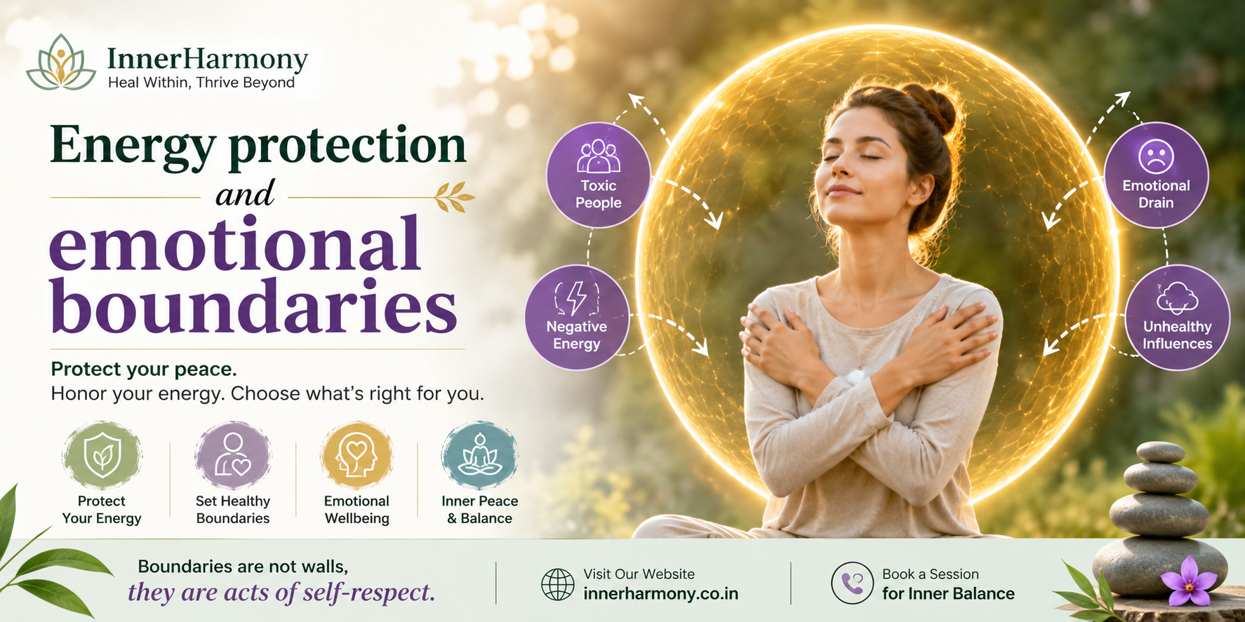 Energy Protection and Emotional Boundaries: A Guide to Protecting Your Emotional Wellbeing